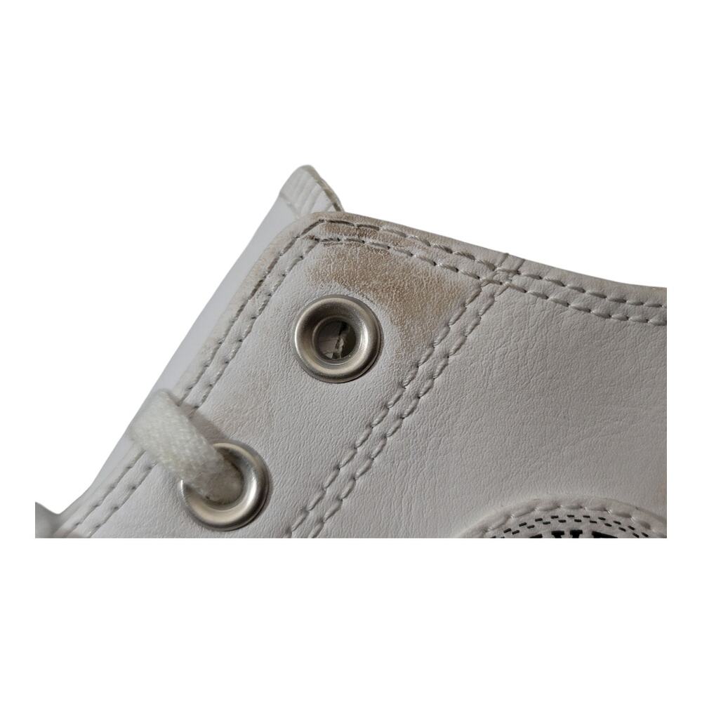 Converse All Star Chuck Taylor Platform High Top Leather Sneakers Women's 7.5 US - Picture 11 of 14